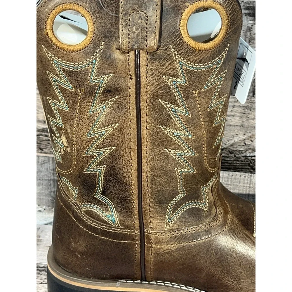 Smoky Mountain Kids Jesse Sq Toe Boots Size‎ 2